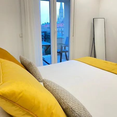 아파트 Mikain Terrace Cathedral View With Free Parking & Air Cond