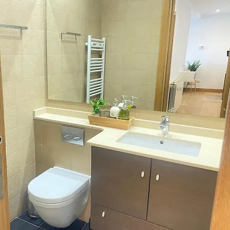 아파트 Mikain Terrace Cathedral View With Free Parking & Air Cond 산세바스티안